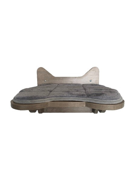 Bud'z - Perchoir Mural pour Chat en Forme de Tête de Chat