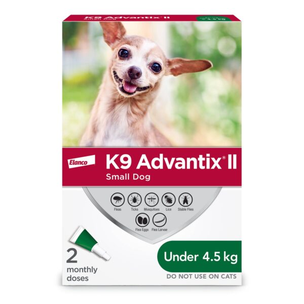K9 Advantix II - Traitement topique contre les puces, tiques et moustiques | Chien