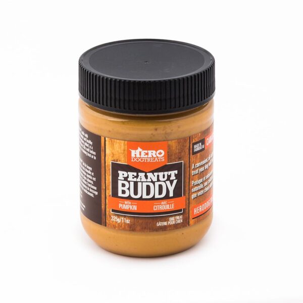 Hero Peanut Buddy- Beurre d'arachides naturel | Avec citrouille - 325g