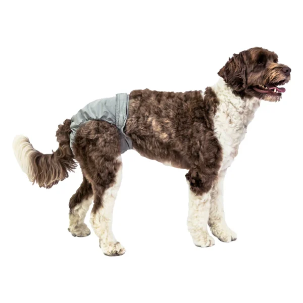 Pooch Pants - Couche réutilisable Gris | Chien Femelle