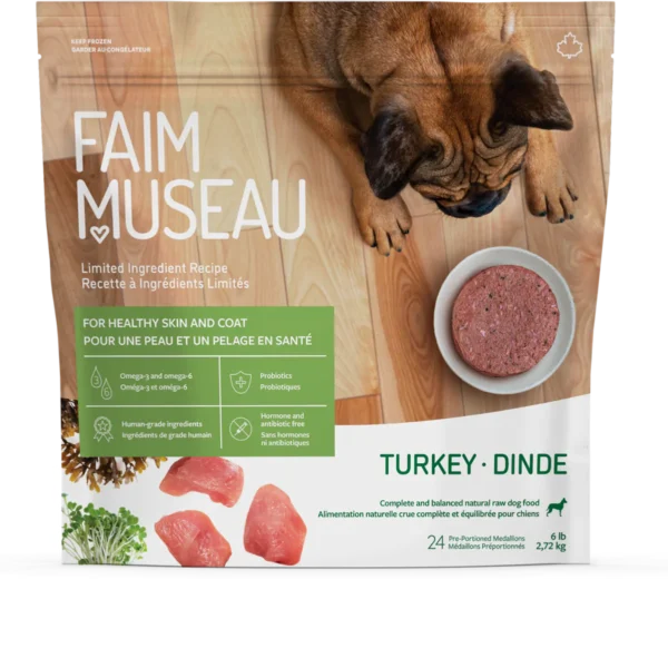 Faim museau recette a ingrédients limités Simplement dinde 24 médaillons (6lbs)