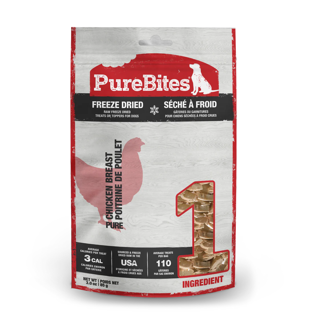 PureBites - Gâteries séchées à froid pour chien | Poulet