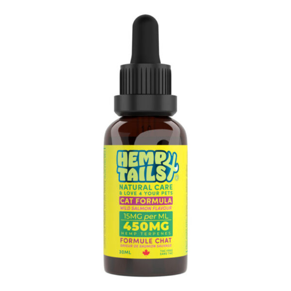 Hemp 4 Tails - Huile de chanvre pour chat 30ml