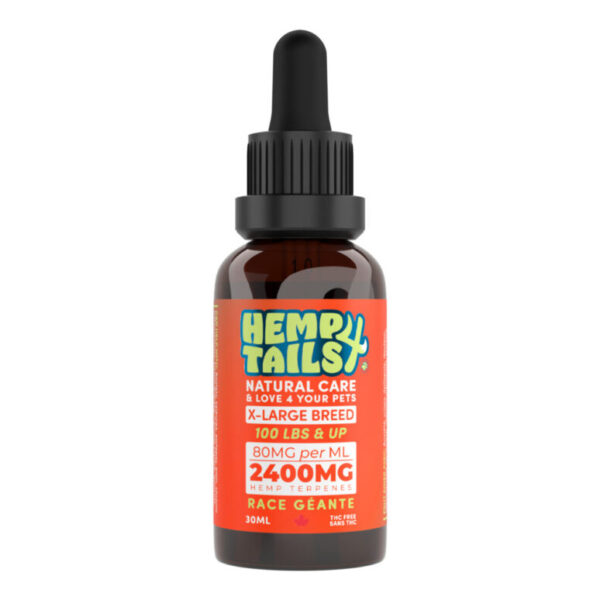 Hemp 4 Tails - Huile de chanvre pour chien 30ml