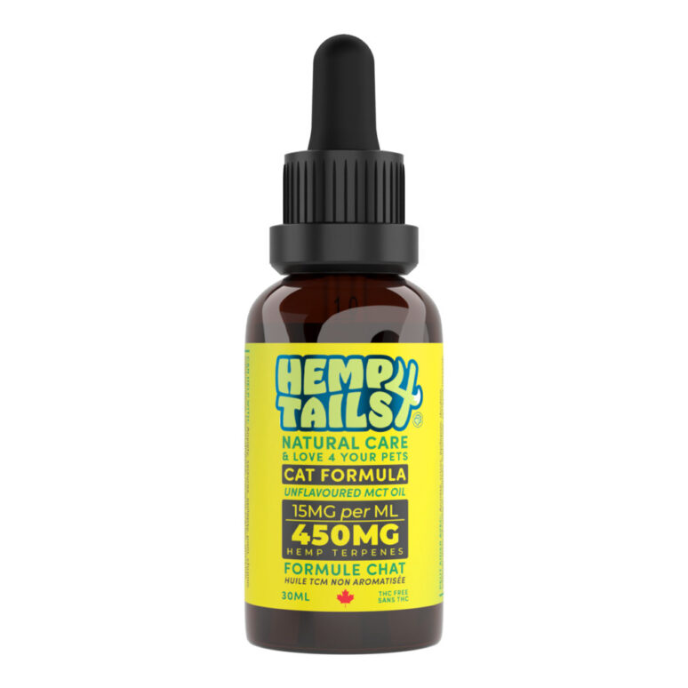 Hemp 4 Tails - Huile de chanvre pour chat 30ml – Image 2
