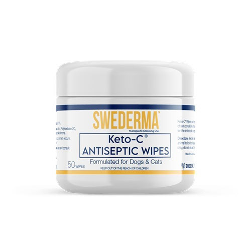 Swederma - Lingettes antiseptiques Keto-C | 50 lingettes