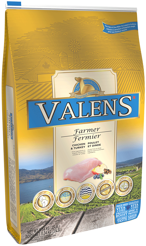 Valens nourriture pour chien fermier