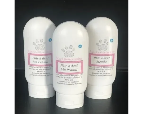 Aux 4 Soins Canin - Pâte à dent naturelle