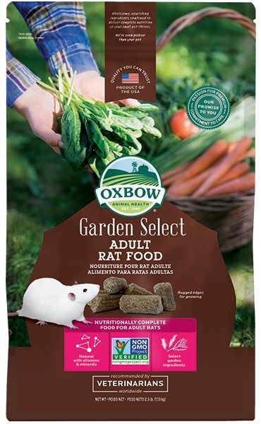 Oxbow Garden Select nourriture pour rat adulte 2.5lbs