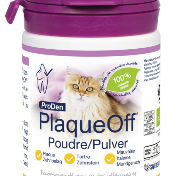 Plaque Off - Poudre dentaire | Chat - 40g