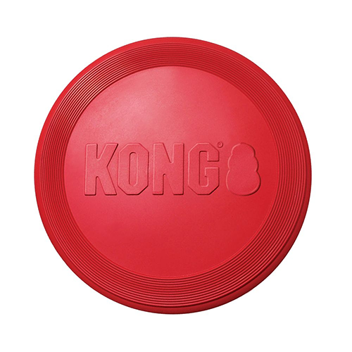 Kong - Flyer | Freesbee Classic pour chien | Rouge