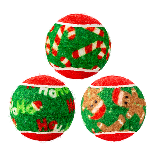 Kong Occasion | Paquet de balles pour chien - Édition Noël – Image 4