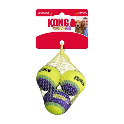 Kong - Balles pour chien "Crunch air" | Pqt de 3 – Image 2