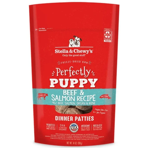 Stella & Chewy's repas lyophilisé pour chiot Boeuf et saumon