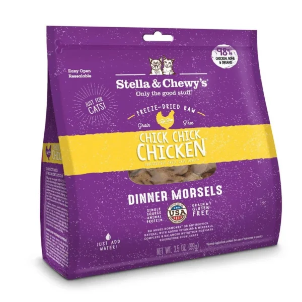 Stella & Chewy's Repas lyophilisé pour chat Poulet