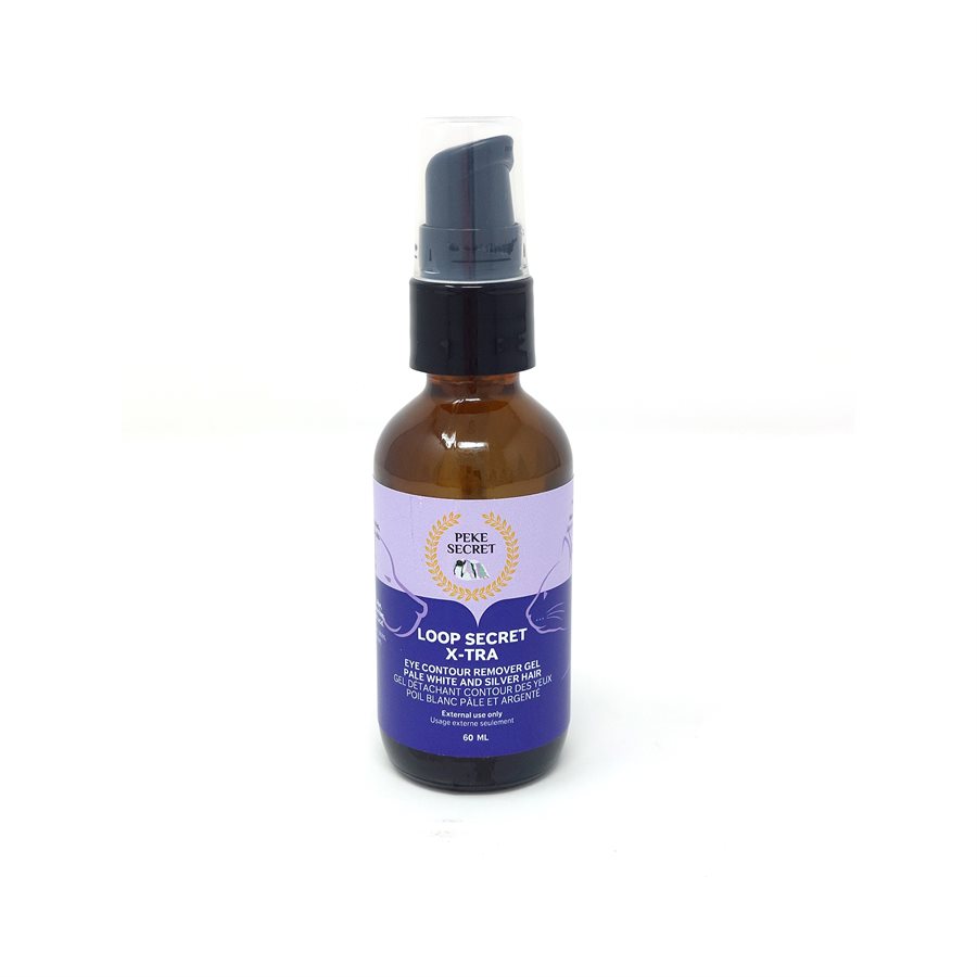 Peke Secret - Gel détachant pour contour des yeux | Chien et chat - Loop Secret X-tra - 60ml