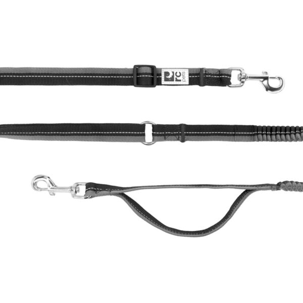 Rc Pets - Laisse bungee active 3 en 1 | Chien - 1" x 6.5' Ajustable