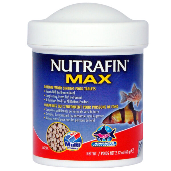 Nutrafin Max | Comprimés qui s’enfoncent pour poissons de fond