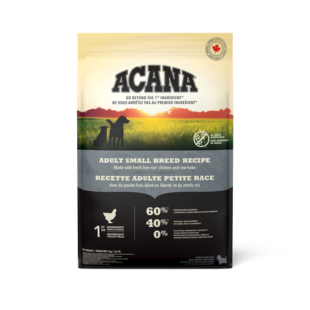 ACANA recette chien adulte de petite races