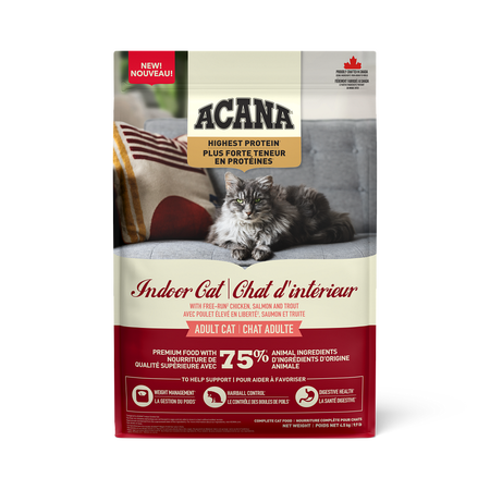 ACANA Plus forte teneur en protéines pour chat d'intérieur