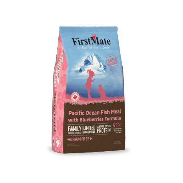 First Mate - Nourriture pour chat | Poisson et bleuets - Ingrédients limités