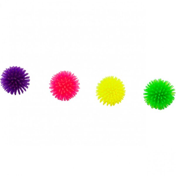 Bud'z Jouets Pour Chat - Balles Colorées Hérisson 5cm