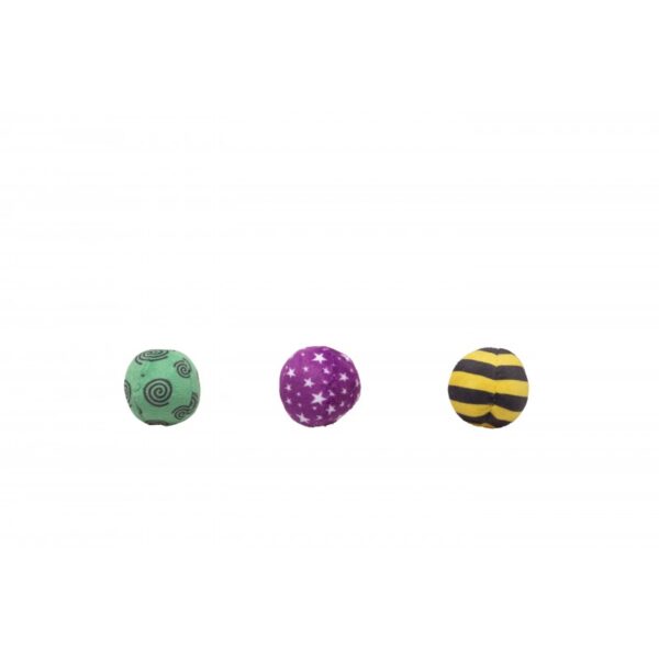 Bud'z Jouets  Pour Chat - Balles En Peluche 5cm