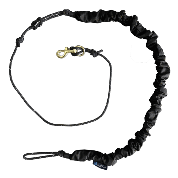 Nahak - Ligne bungee pour Bikejoring | Noir