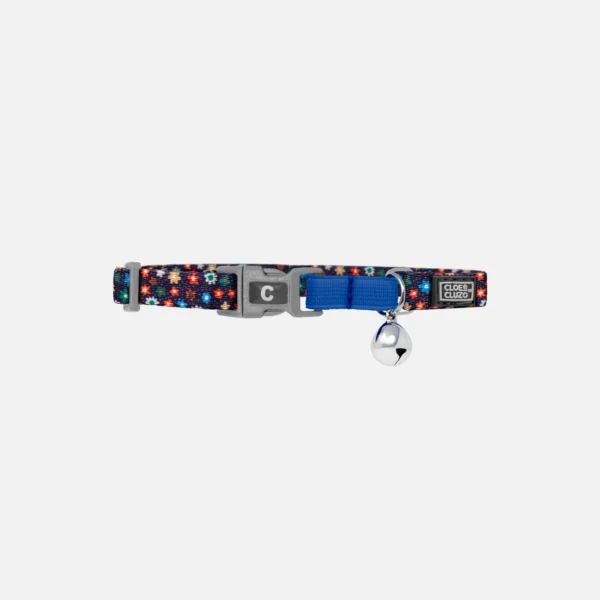 Cloe e Cluzo - Collier ajustable avec clochette pour chat | 8" - 12"