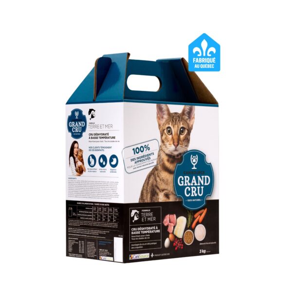 Canisource grand cru avec grains chat