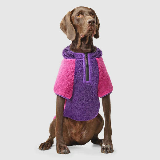 Canada Pooch - Sweat à capuche pour chien | Mauve et rose - 8'' – Image 2