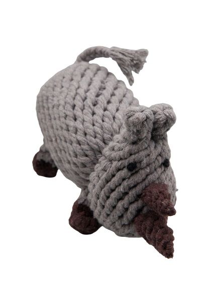 Define Planet- Jouet pour chien en coton naturel "cottonpals" - Marshal le rhino