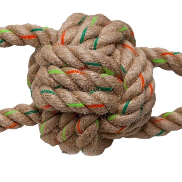 Define Planet- Jouet pour chien - corde de chanvre - corde à tirer