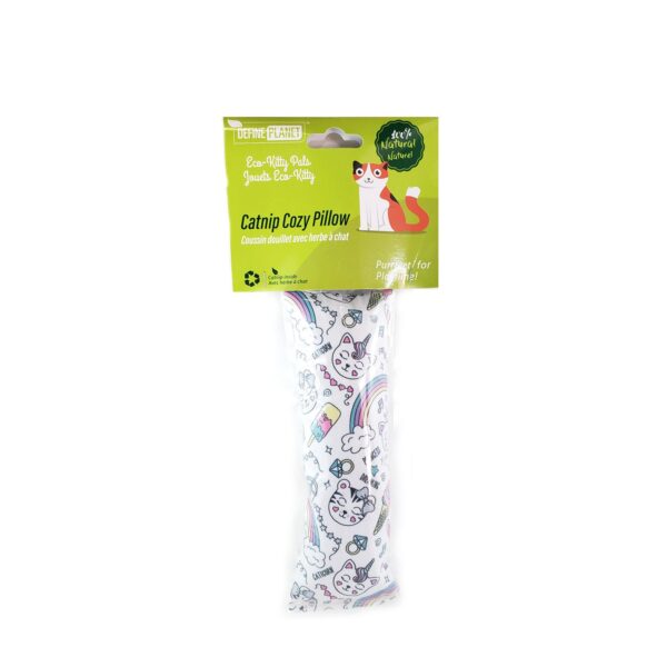 Define Planet - Jouet pour chat - Coussin douillet avec herbe à chat