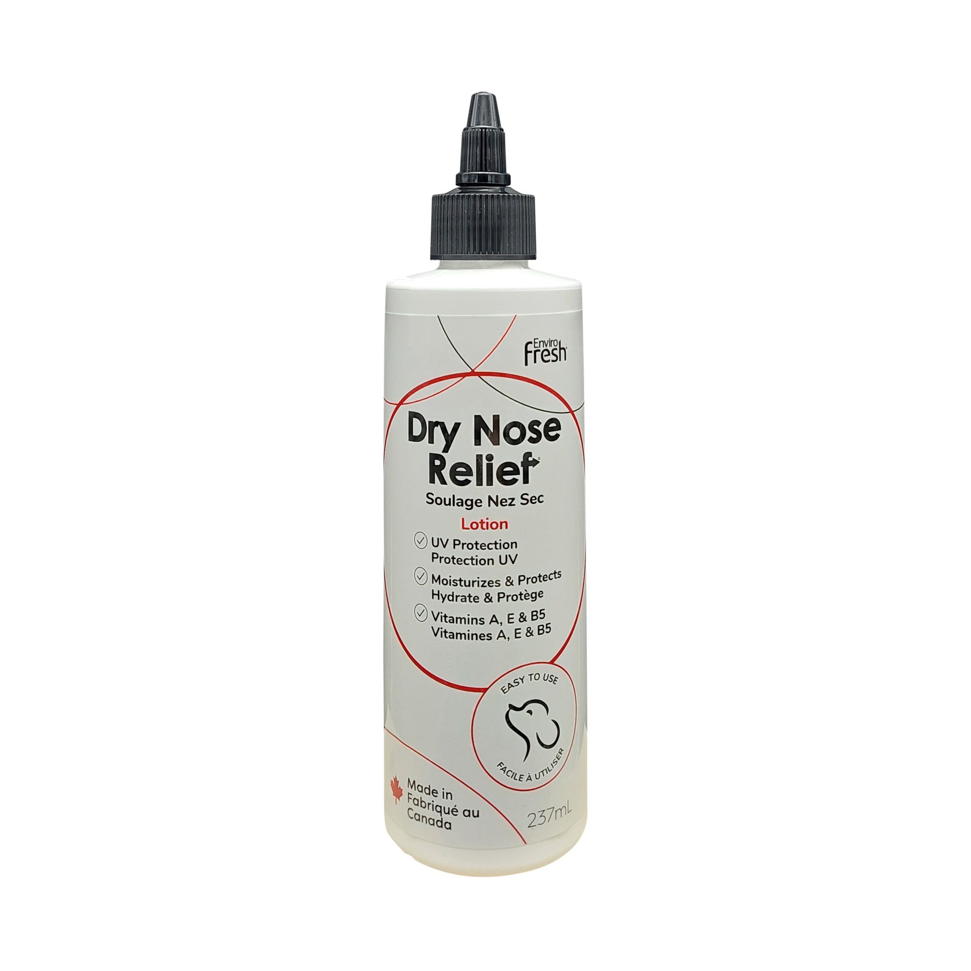 Envirofresh Lotion Pour Museau Sec Avec Protection Uv Pour Chien 237ml