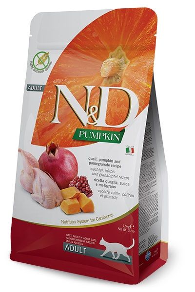 Farmina N&D Citrouille pour chat adulte