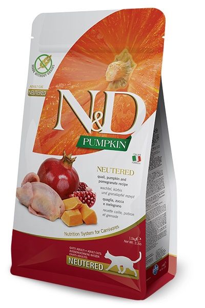 Farmina N&D Citrouille pour chat stérilisé