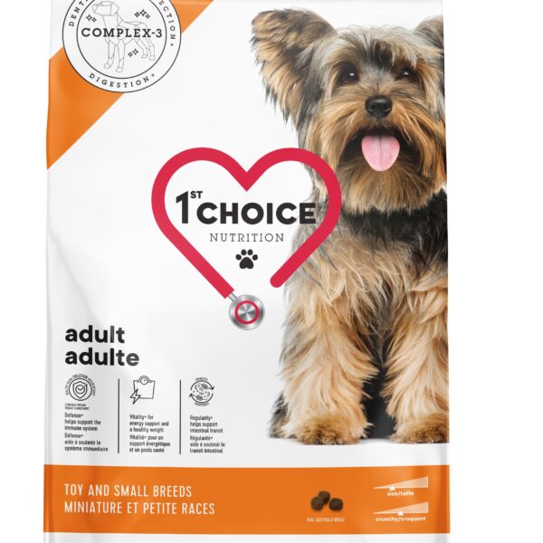 1st choice chien adulte miniature et petite races poulet