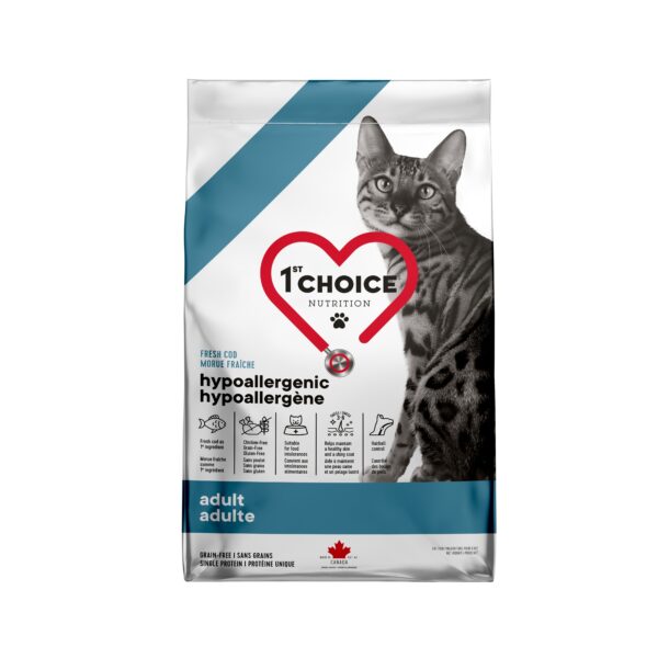 1st choice hypoallergène morue chat
