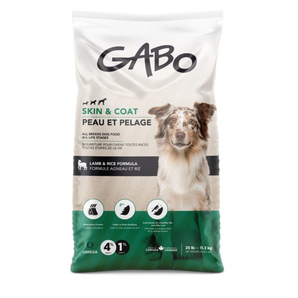 Gabo Chien & Chiot Peau & Pelage  Agneau Et Riz