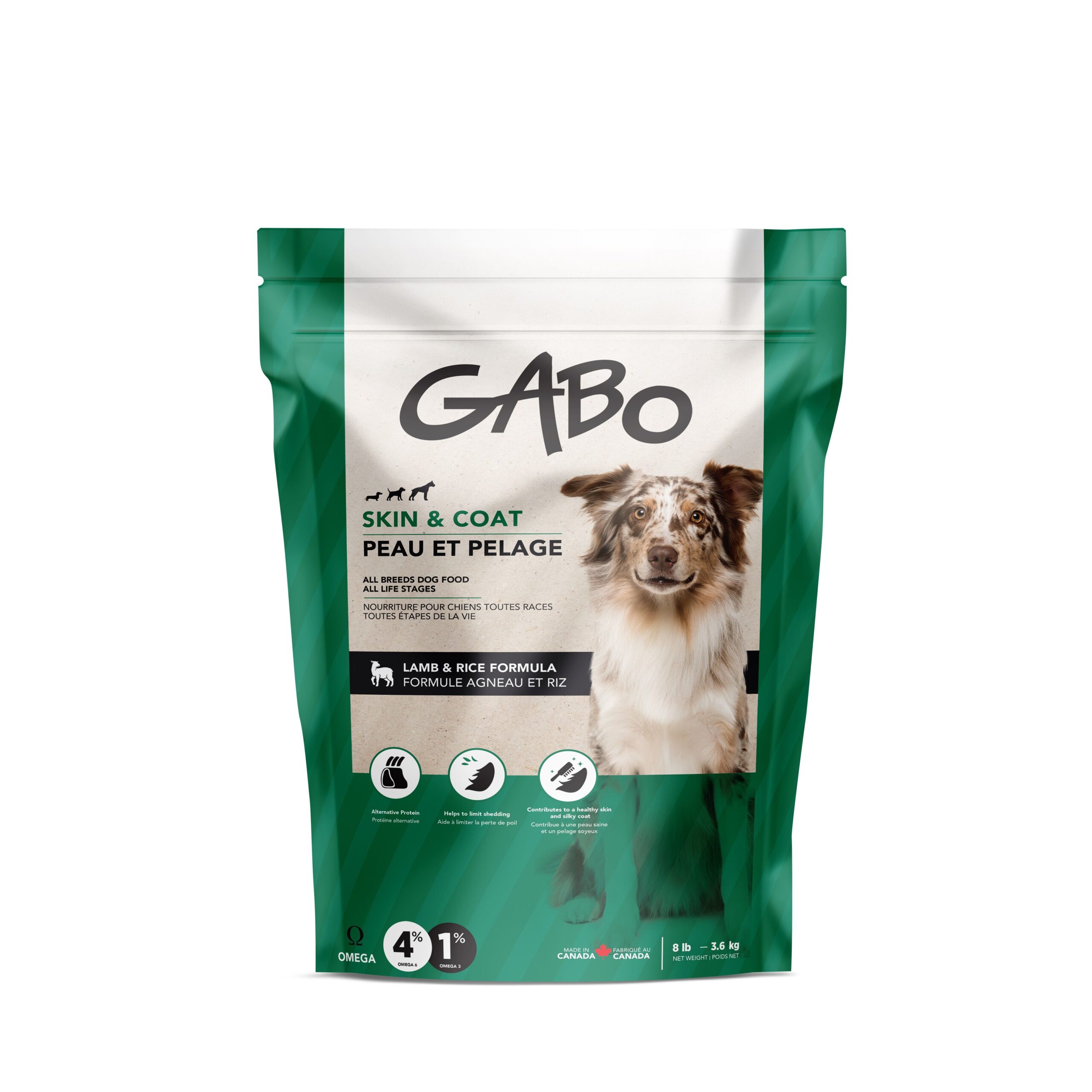 Gabo Chien & Chiot Peau & Pelage Agneau Et Riz – Image 2