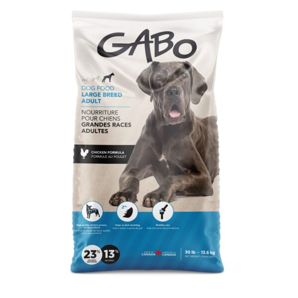 Gabo Chien Grande Race Adulte Poulet 13.6kg (30lbs)
