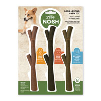 Zeus Nosh - Jouet à mâchonner en forme de bâtonnet, 20 cm (7,8 po) | Paquet de 3