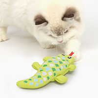Catit Groovy - Jouet pour chat | Gecko vert – Image 4