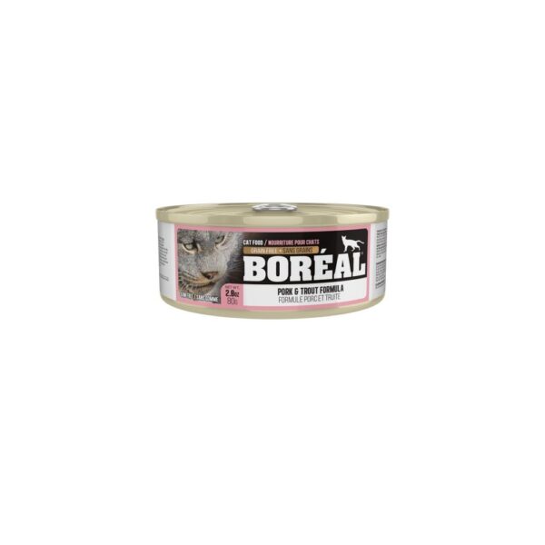 Boréal - Conserve pour chat en pâté | Caisse de 24 x 80g