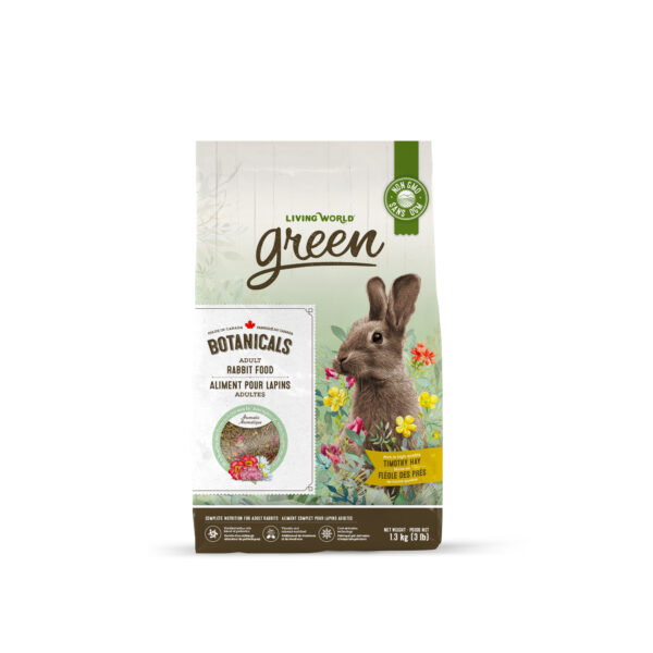 Living World - Nourriture Botanicals | Lapin adulte