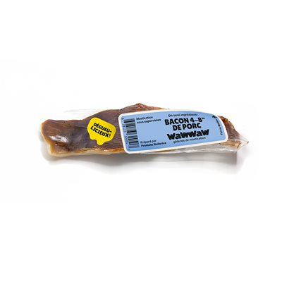 Wawwaw - Bacon de porc | 4-8"