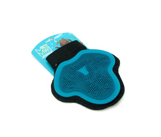 Messy Mutts - Gant de toilettage avec brosse en silicone