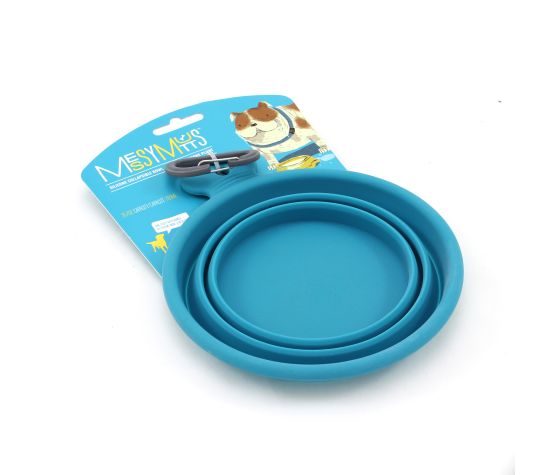Messy Mutts - Bol en silicone rétractable