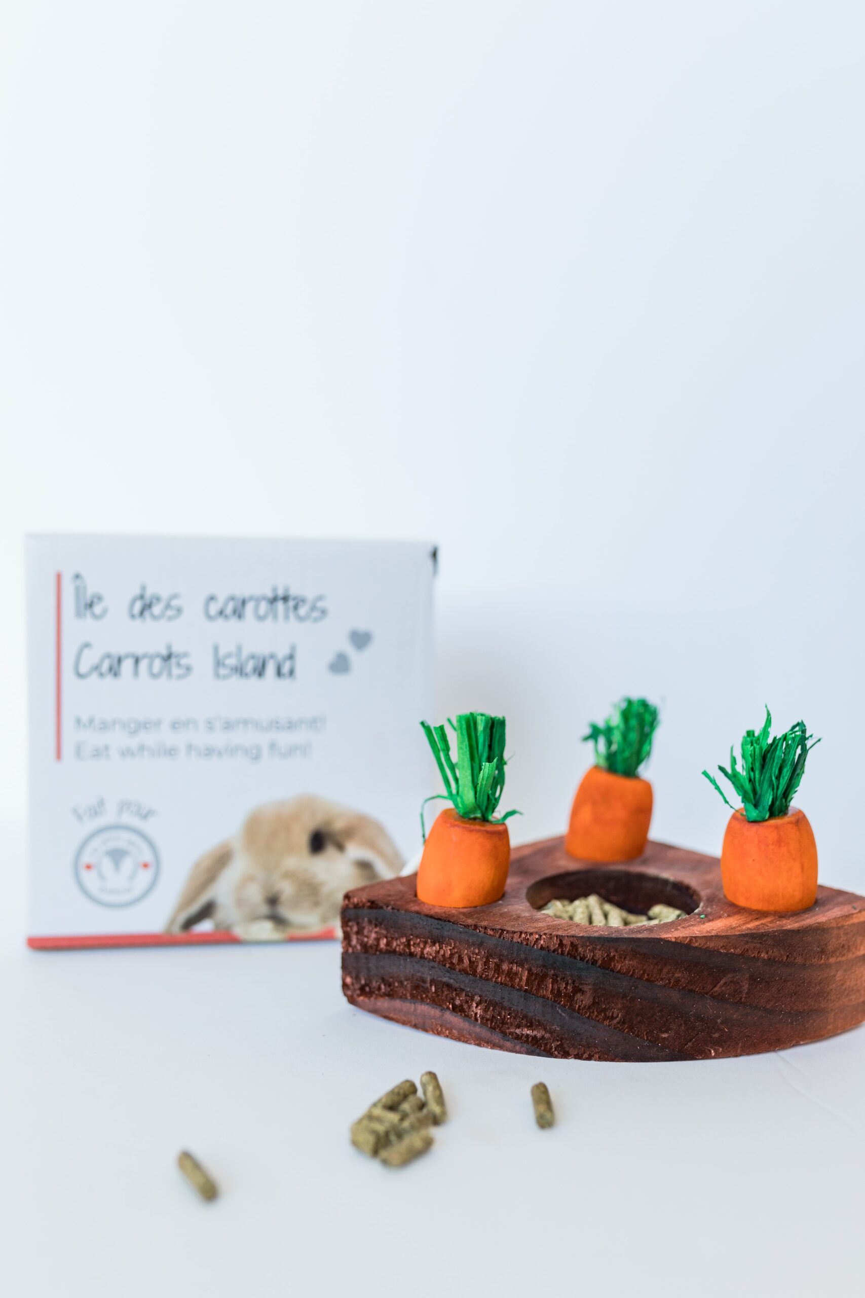 Les petits lapins d'amour - Île aux carottes